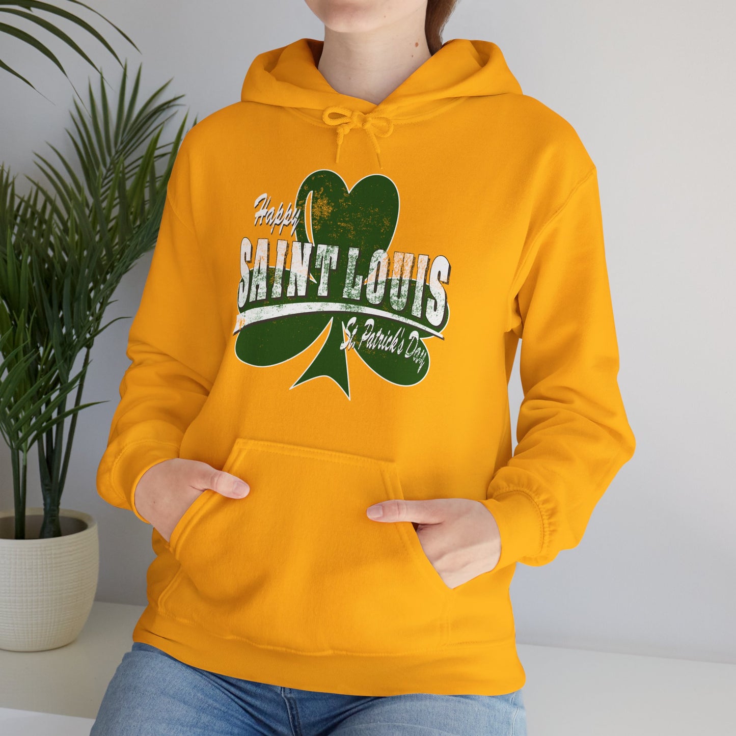 Saint Louis Shamrock Hoodie – Vintage St. Louis Irish Pride Pullover