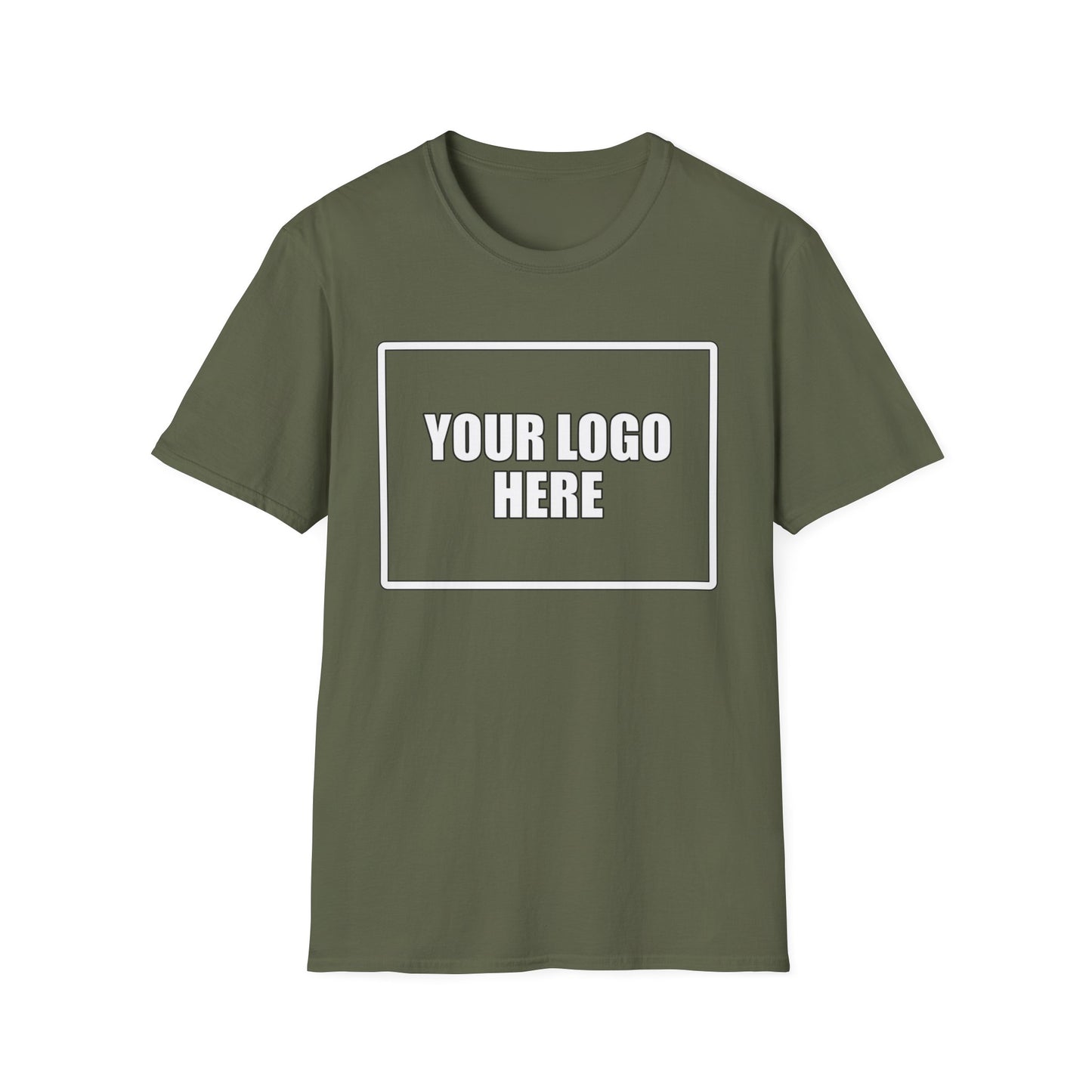 Full Front Logo Work T-Shirt