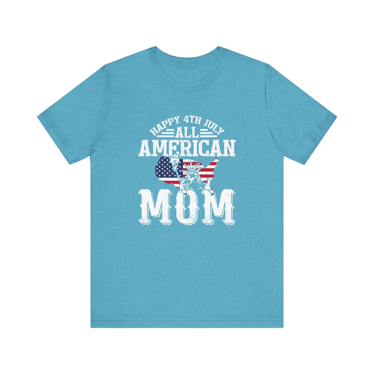All American Mom 4th of July Tee
