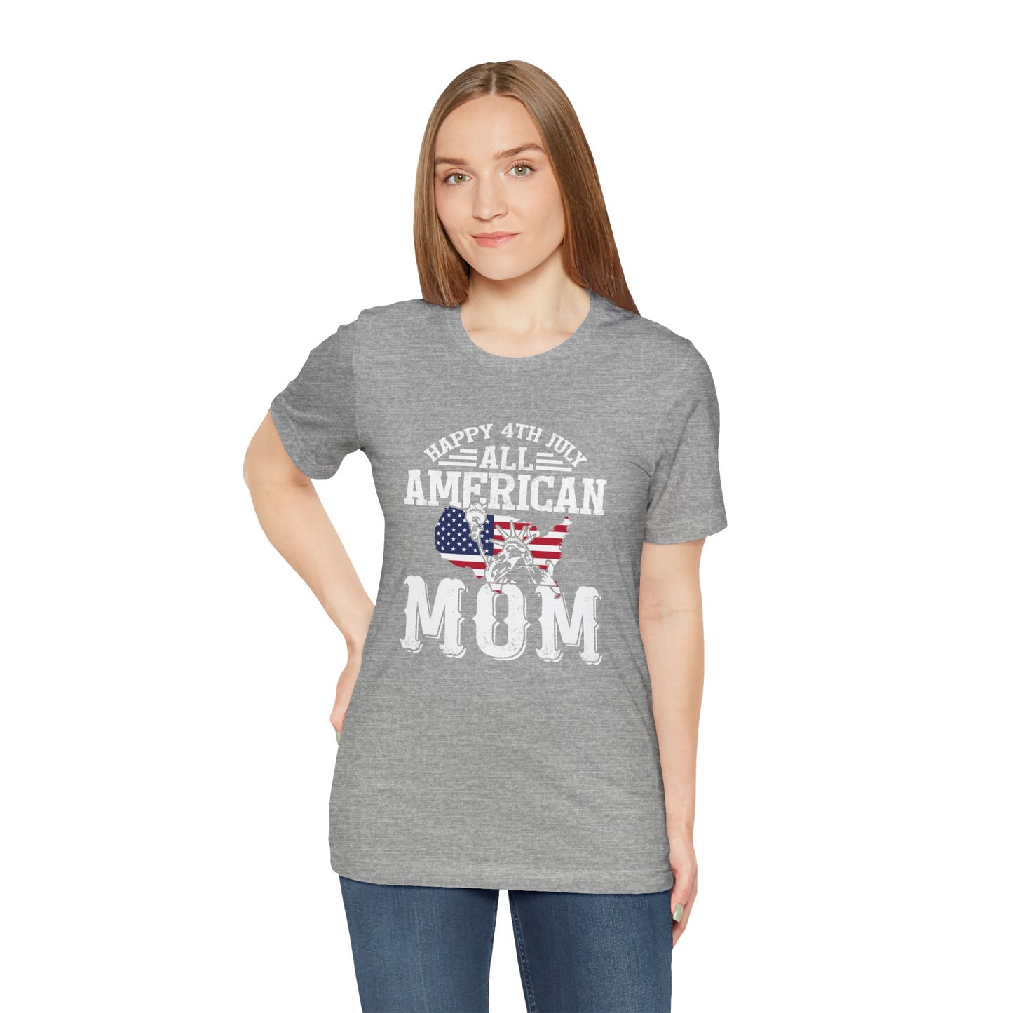 All American Mom 4th of July Tee