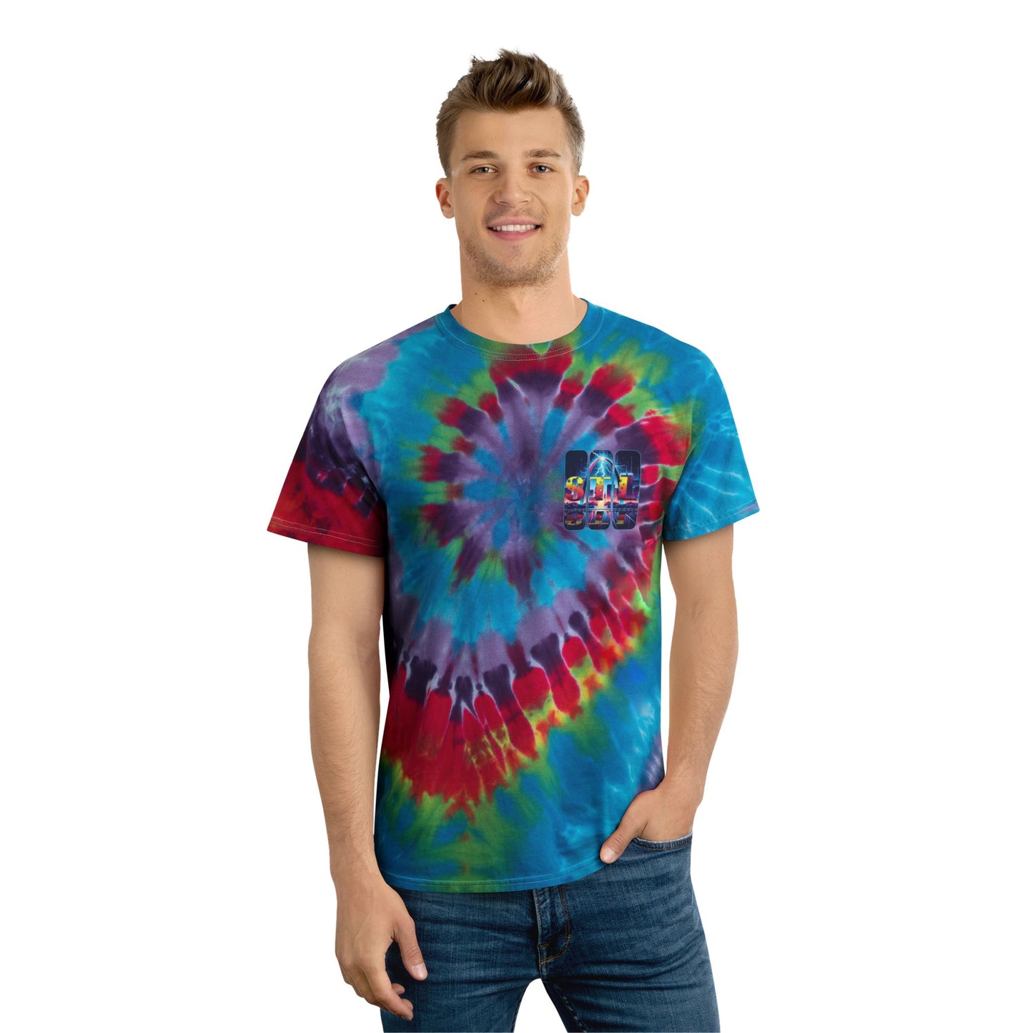 STL Tie-Dye Tee, Spiral