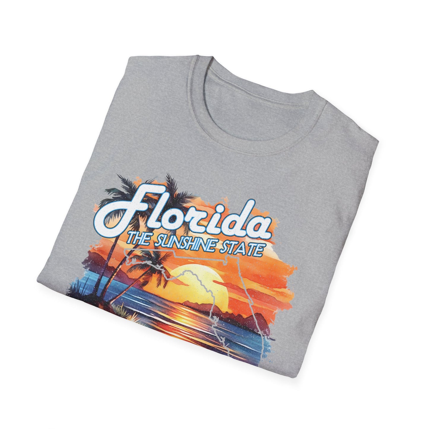 Florida Sunshine State T-Shirt - Unisex Softstyle