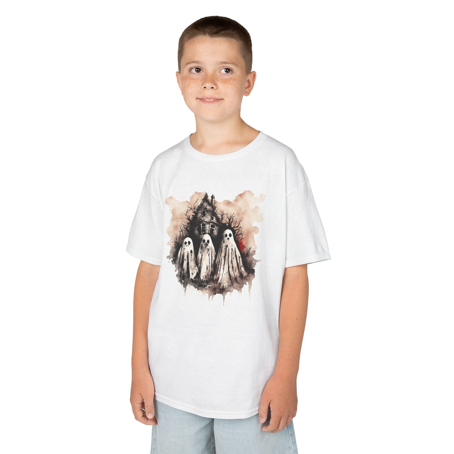 Kids- Haunted House Graphic Tee