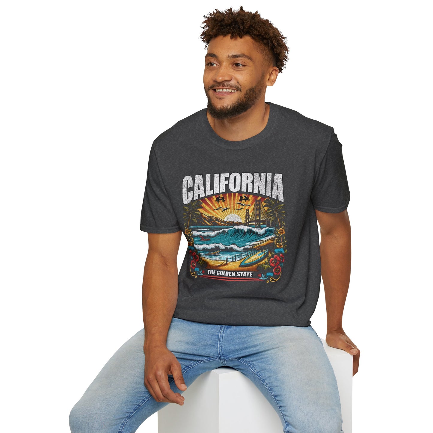 California The Golden State Graphic Tee