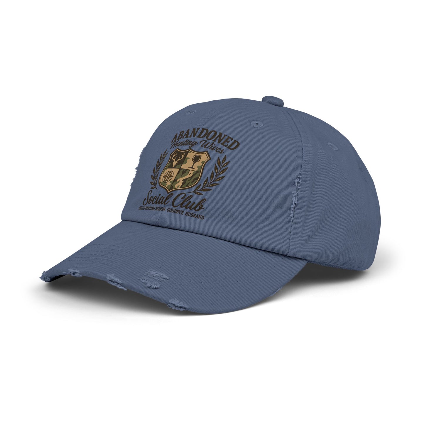 Distressed Cap - Abandoned Wives Social Club