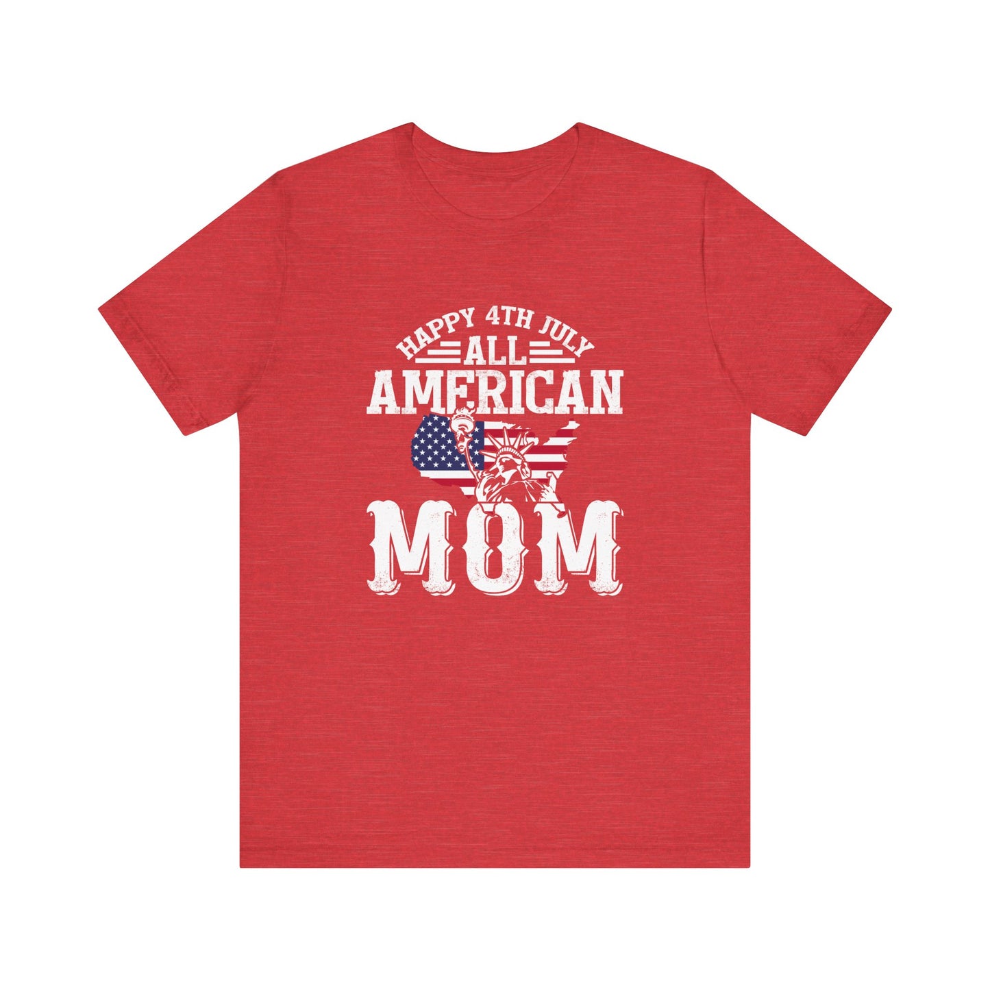 All American Mom 4th of July Tee