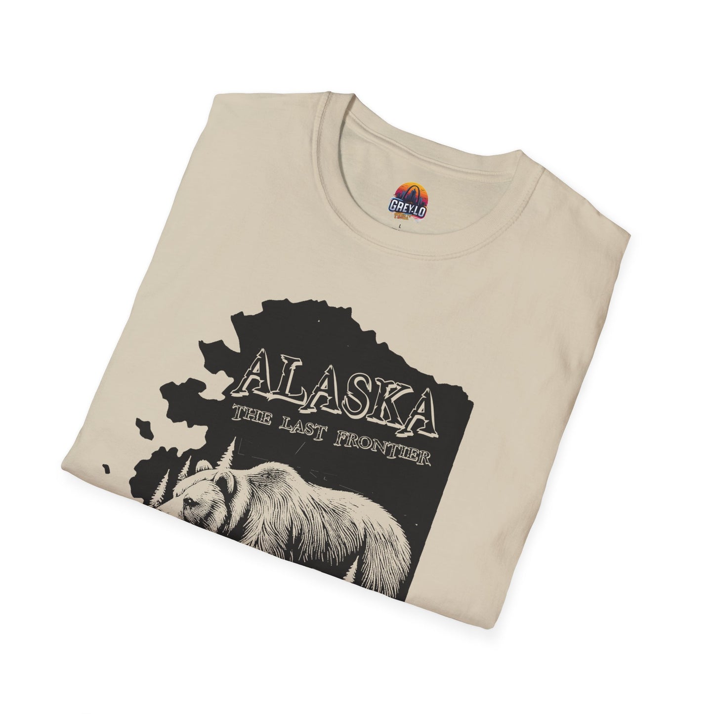 Alaska The Last Frontier Graphic Unisex Softstyle T-Shirt
