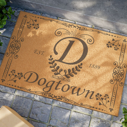 Dogtown Monogram Doormat