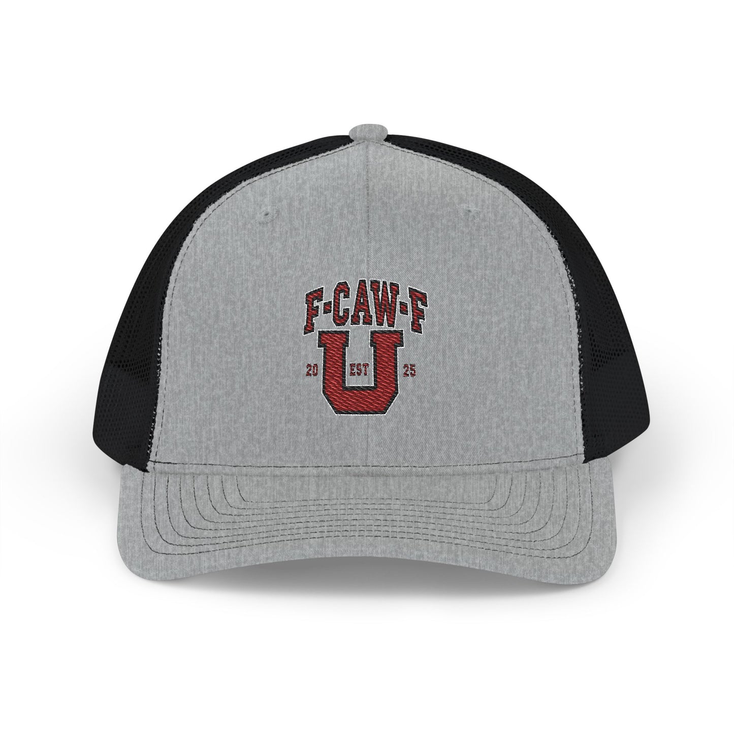 F-CAW-F U Snapback Trucker Cap (Embroidery)