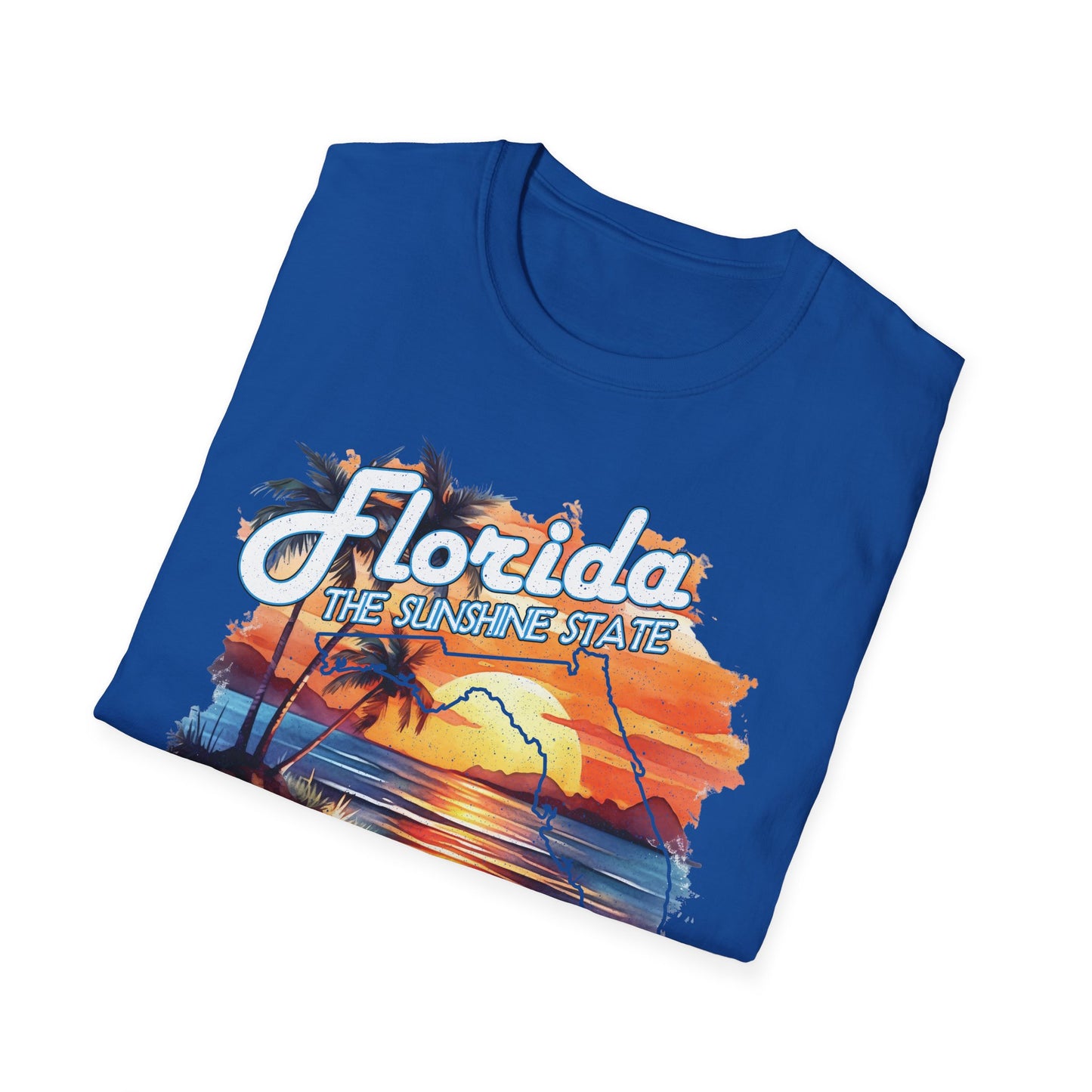 Florida Sunshine State T-Shirt - Unisex Softstyle