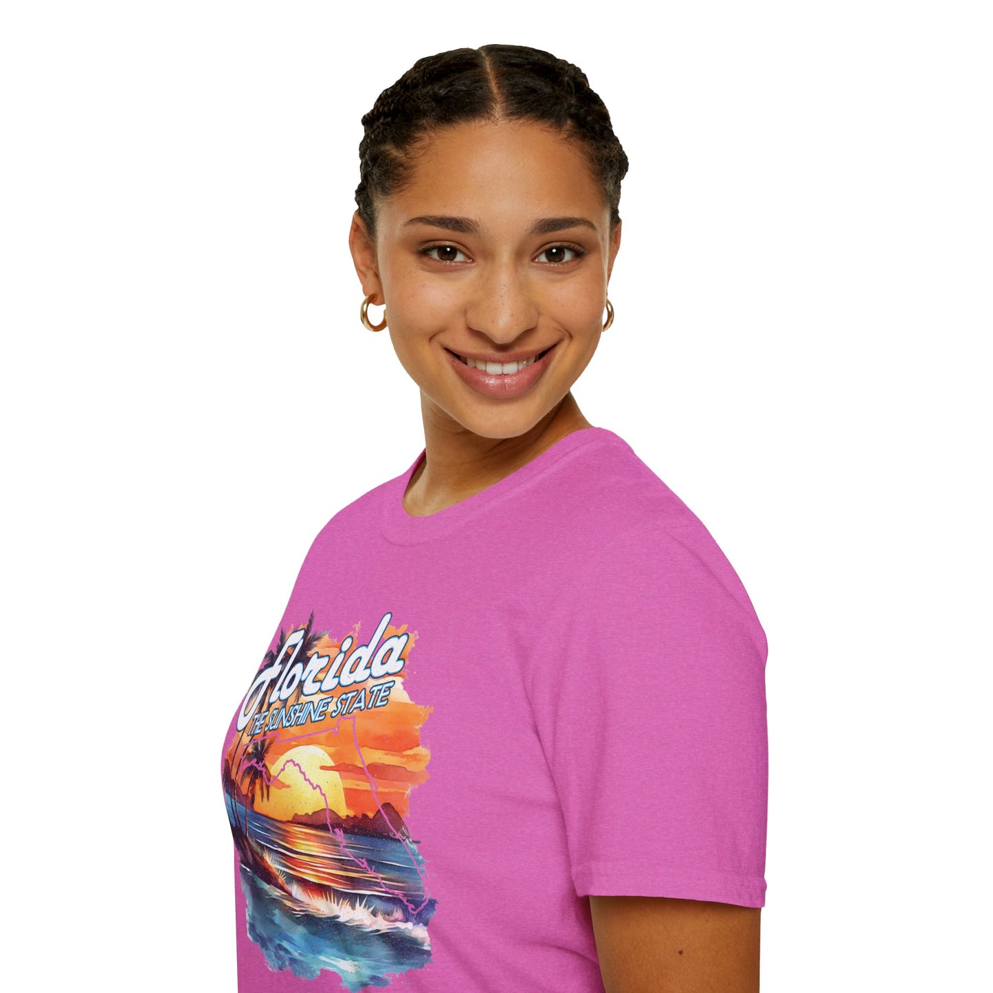 Florida Sunshine State T-Shirt - Unisex Softstyle