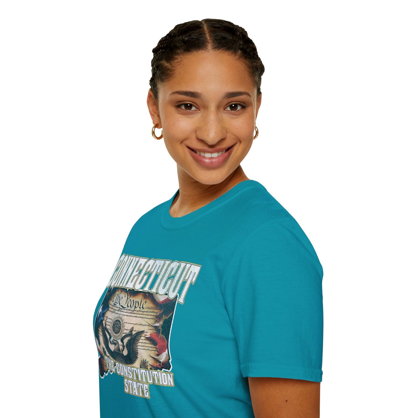 Connecticut The Constitution State Unisex Soft style T-Shirt