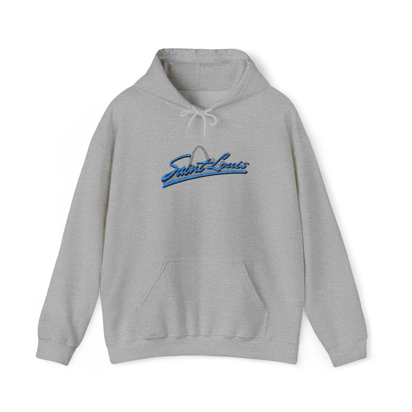 Embroidered Hoodie- Saint Louis