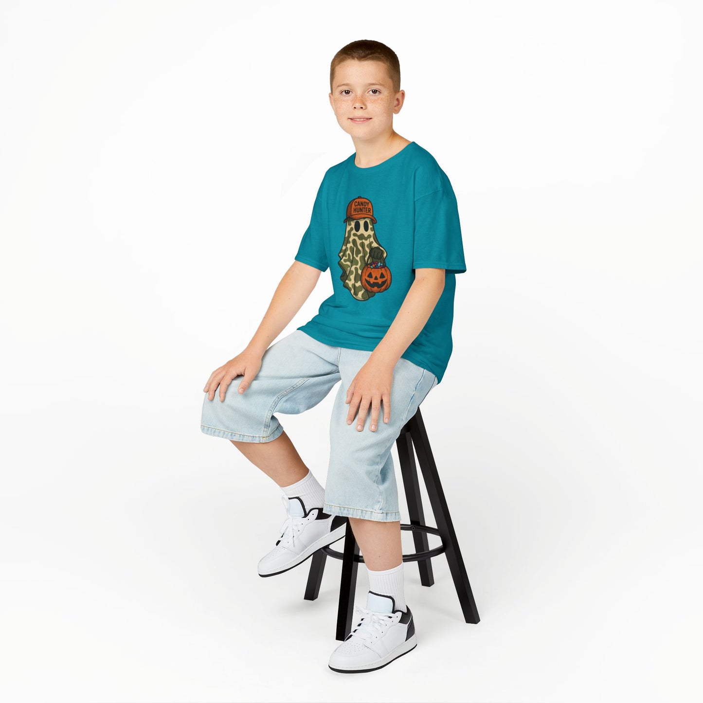 Kids Tee - Camo Ghost Graphic