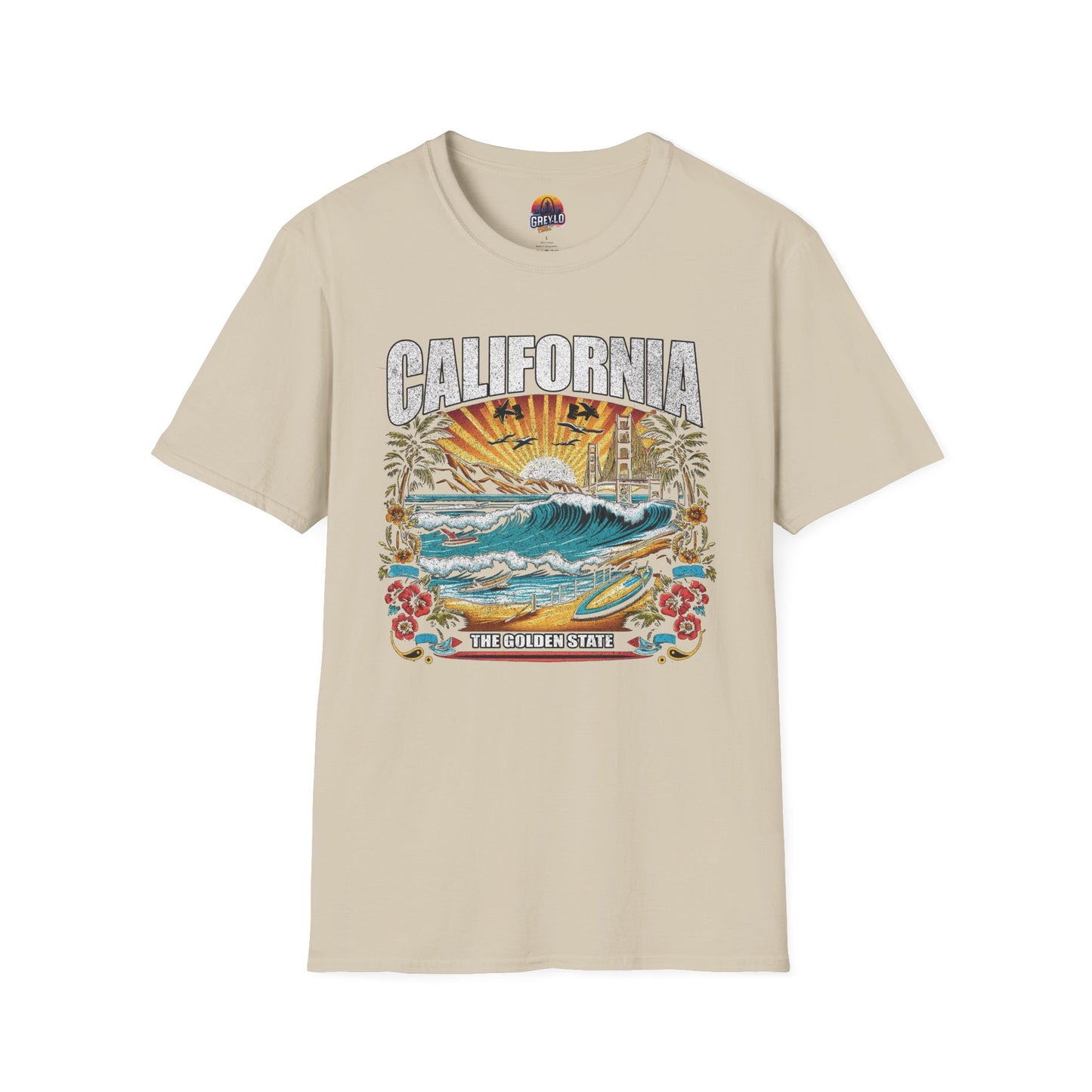 California The Golden State Graphic Tee
