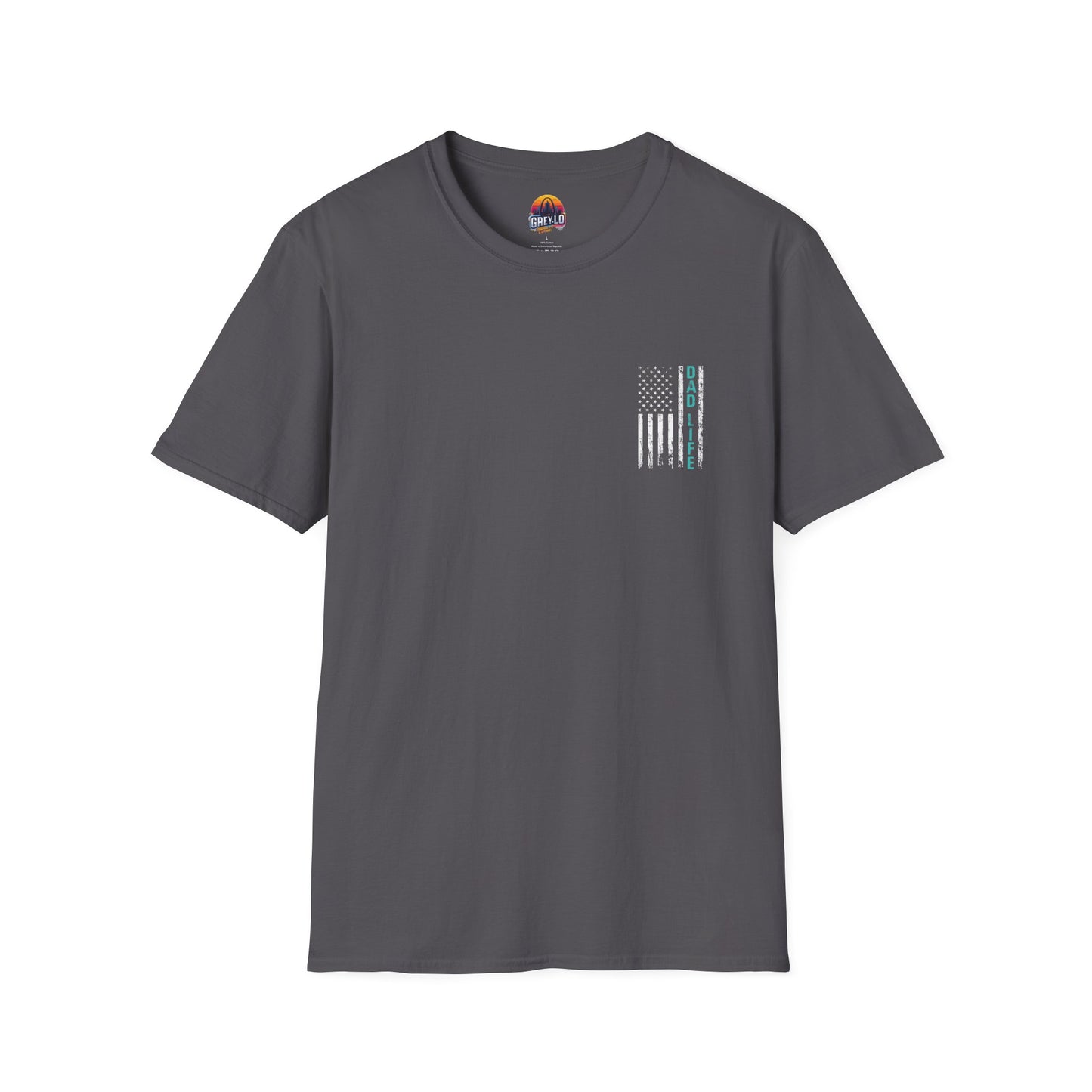 Dad Life Front and Back Graphic Tee