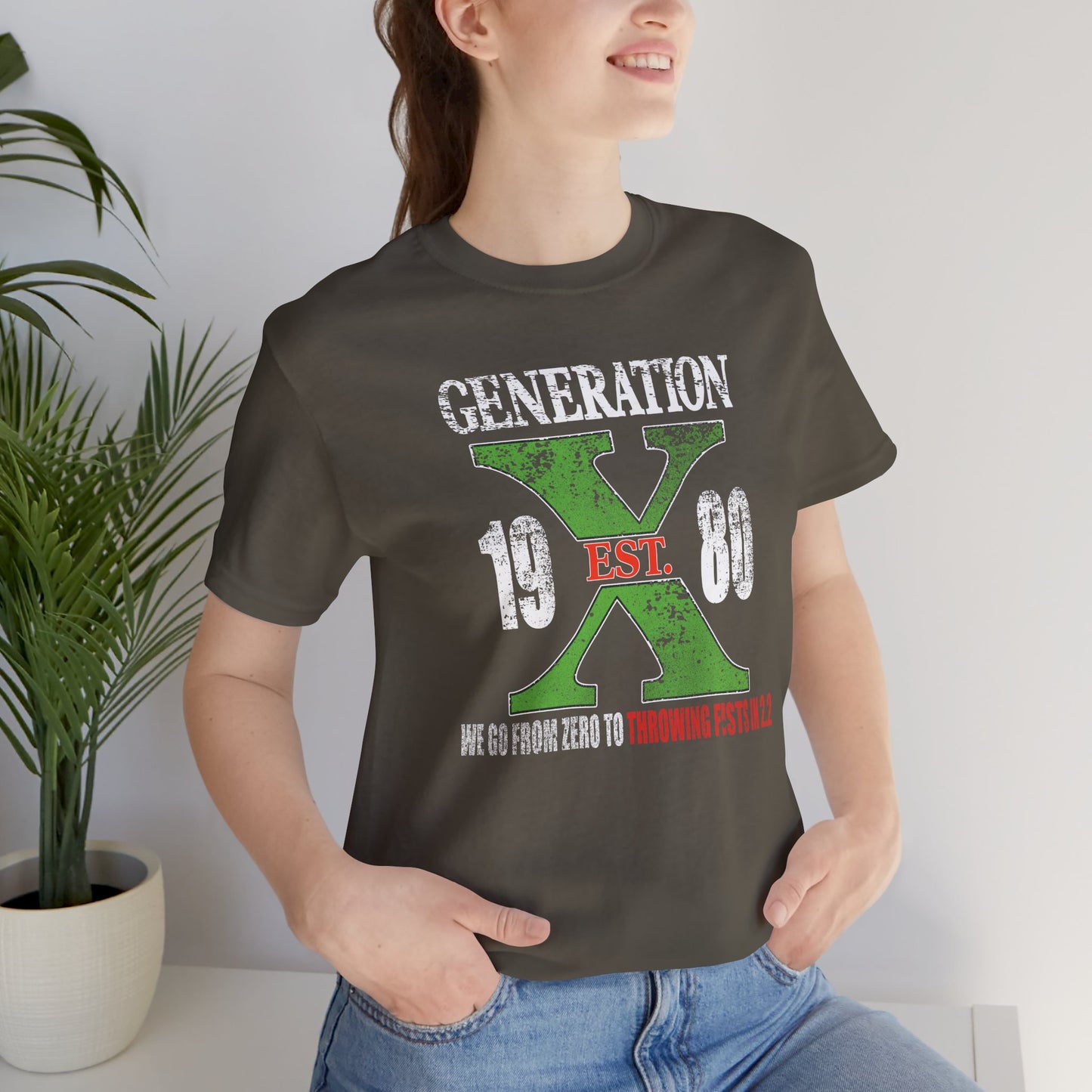 Generation X 1980 Unisex Tee