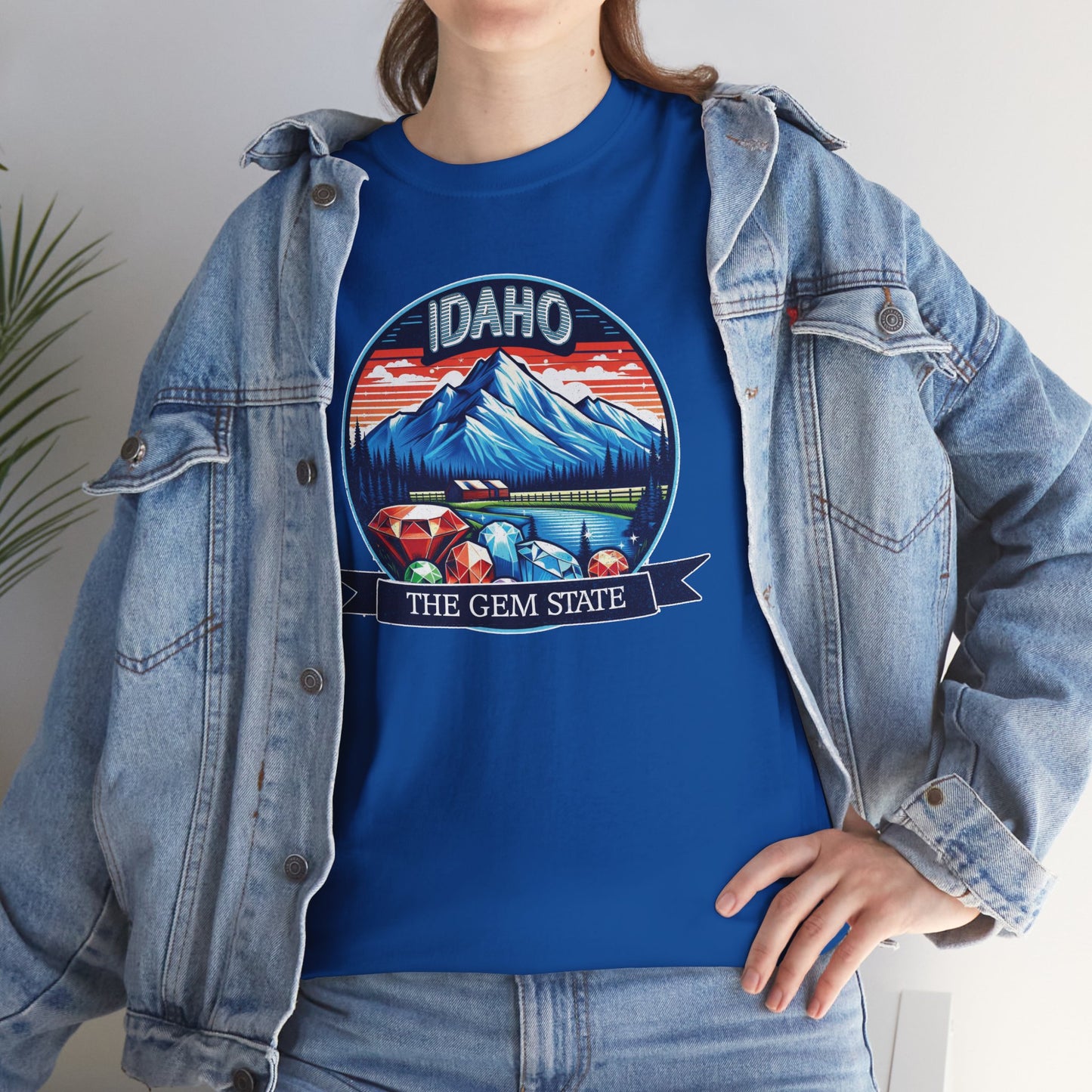 Idaho The Gem State Graphic Tee