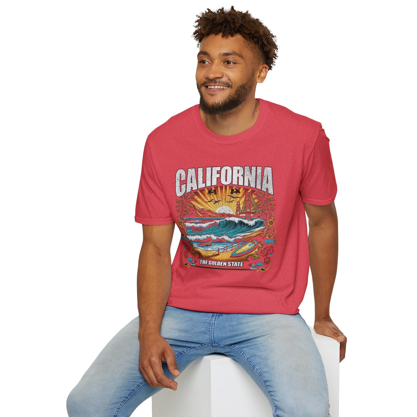 California The Golden State Graphic Tee