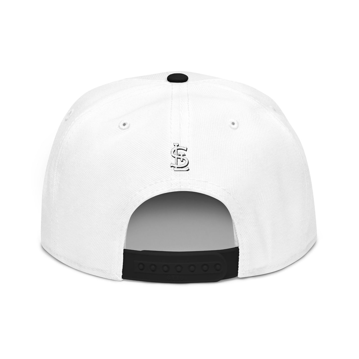 Saint Louis Flat Bill Snapback Cap with Skyline sides