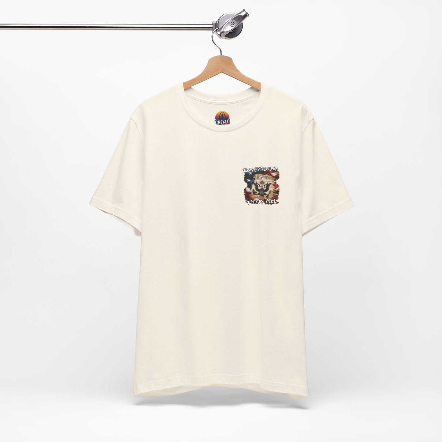 Freedom For All Unisex Tee - Bella Canvas Front & Back Print