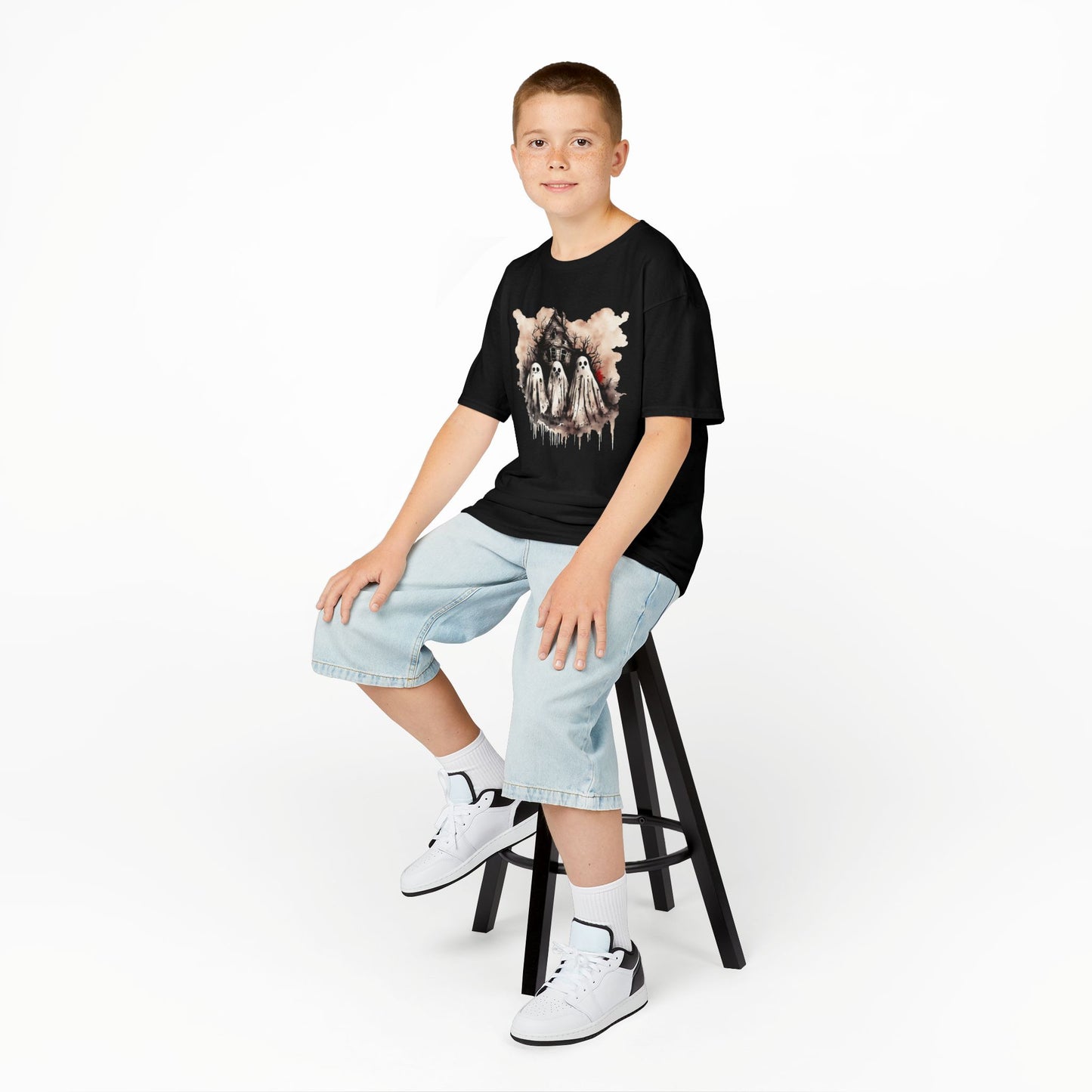 Kids- Haunted House Graphic Tee