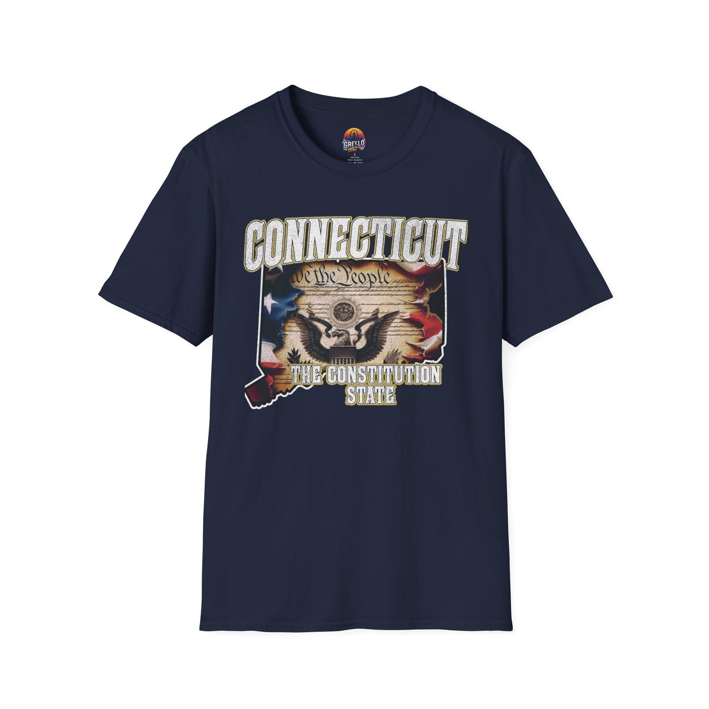 Connecticut The Constitution State Unisex Soft style T-Shirt
