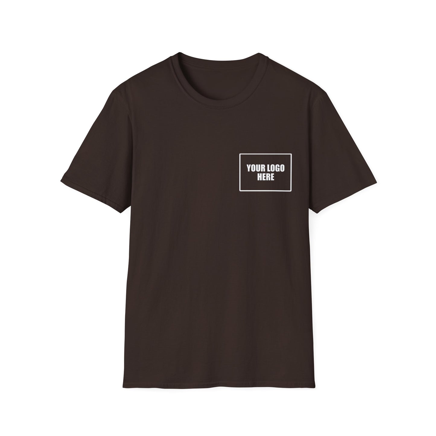 Custom Front Pocket Logo Work T-Shirt