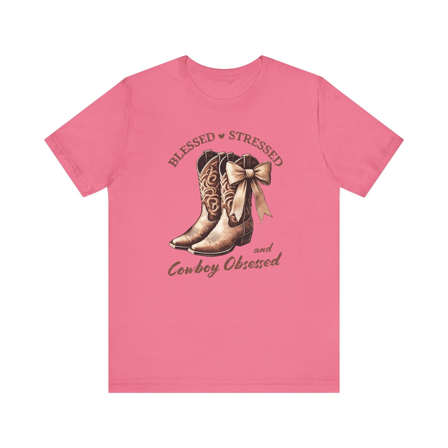 Blessed Stressed & Cowboy Obsessed Tee