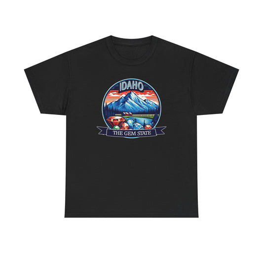 Idaho The Gem State Graphic Tee
