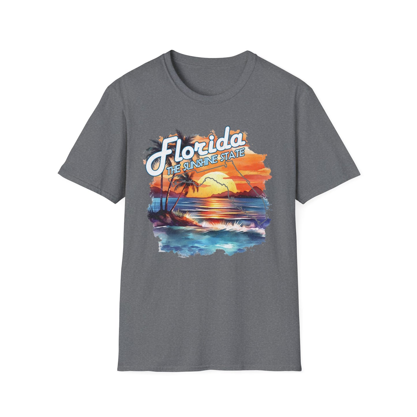 Florida Sunshine State T-Shirt - Unisex Softstyle