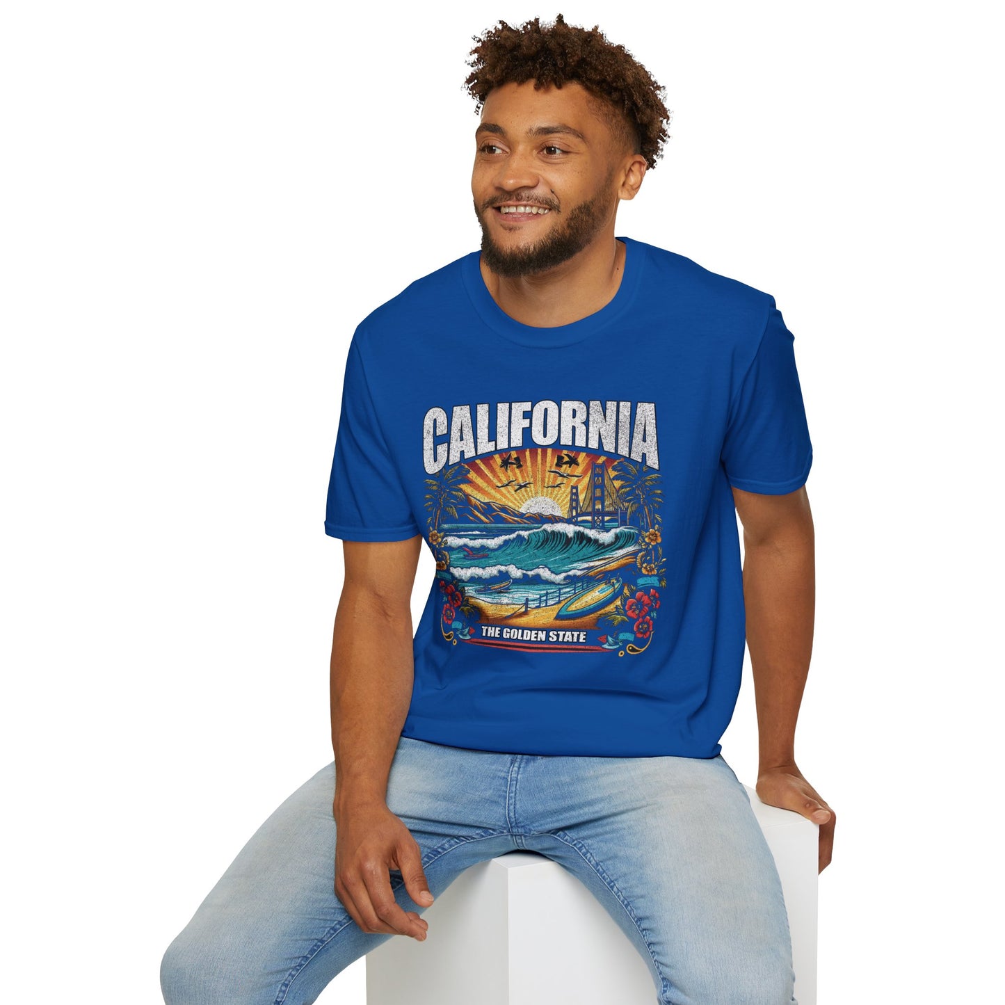 California The Golden State Graphic Tee