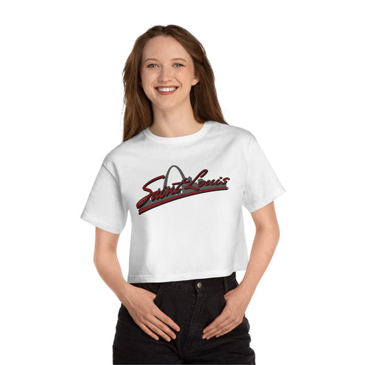 Saint Louis Graphic Women's Heritage Cropped T-Shirt