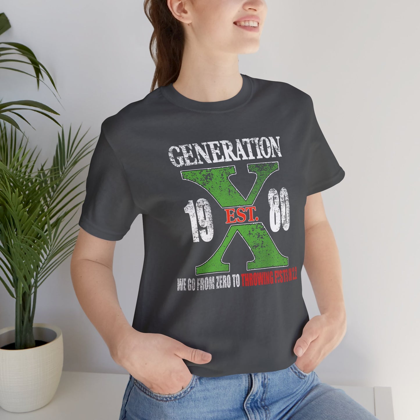 Generation X 1980 Unisex Tee