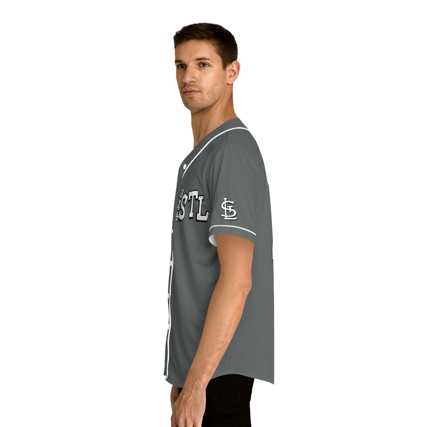 Men's Baseball Jersey with 314 STL Logo