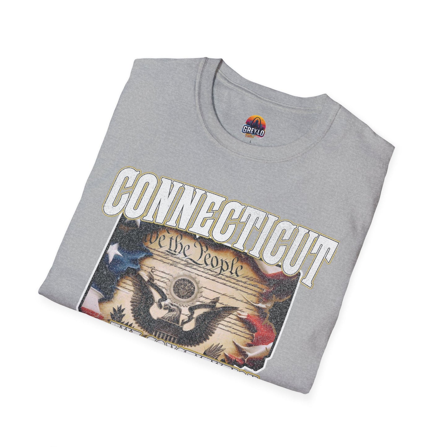 Connecticut The Constitution State Unisex Soft style T-Shirt