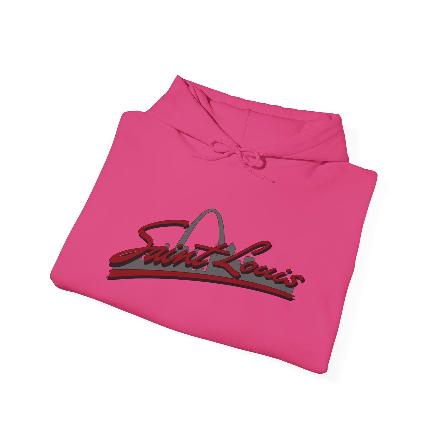 Unisex Hooded Sweatshirt with Saint Louis Graphic