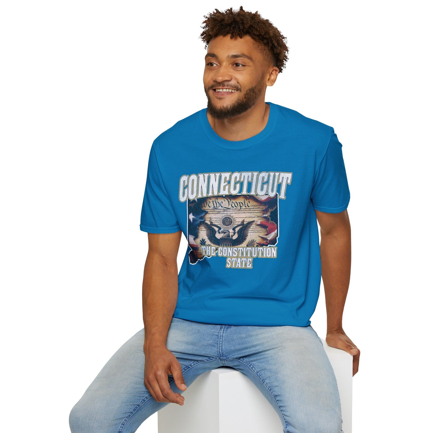 Connecticut The Constitution State Unisex Soft style T-Shirt