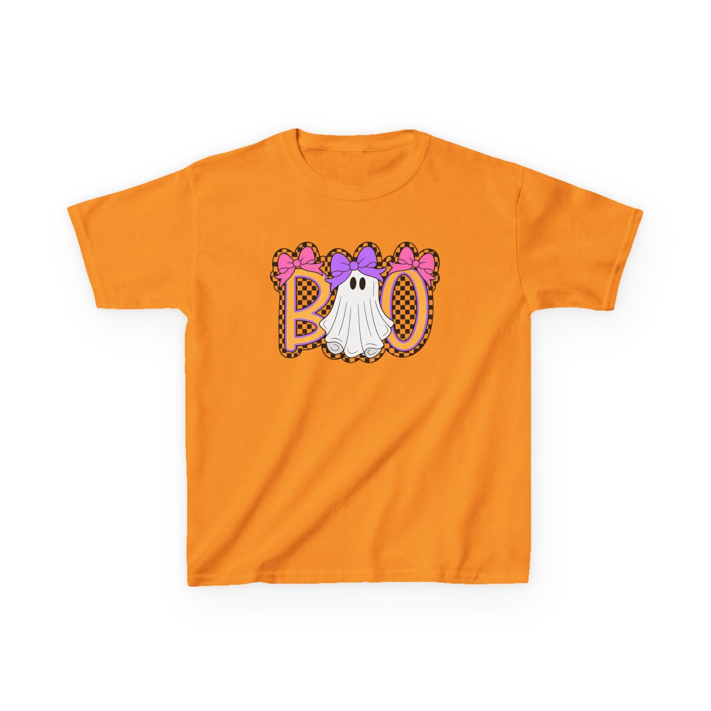Kids Cute Ghost Halloween Graphic Tee