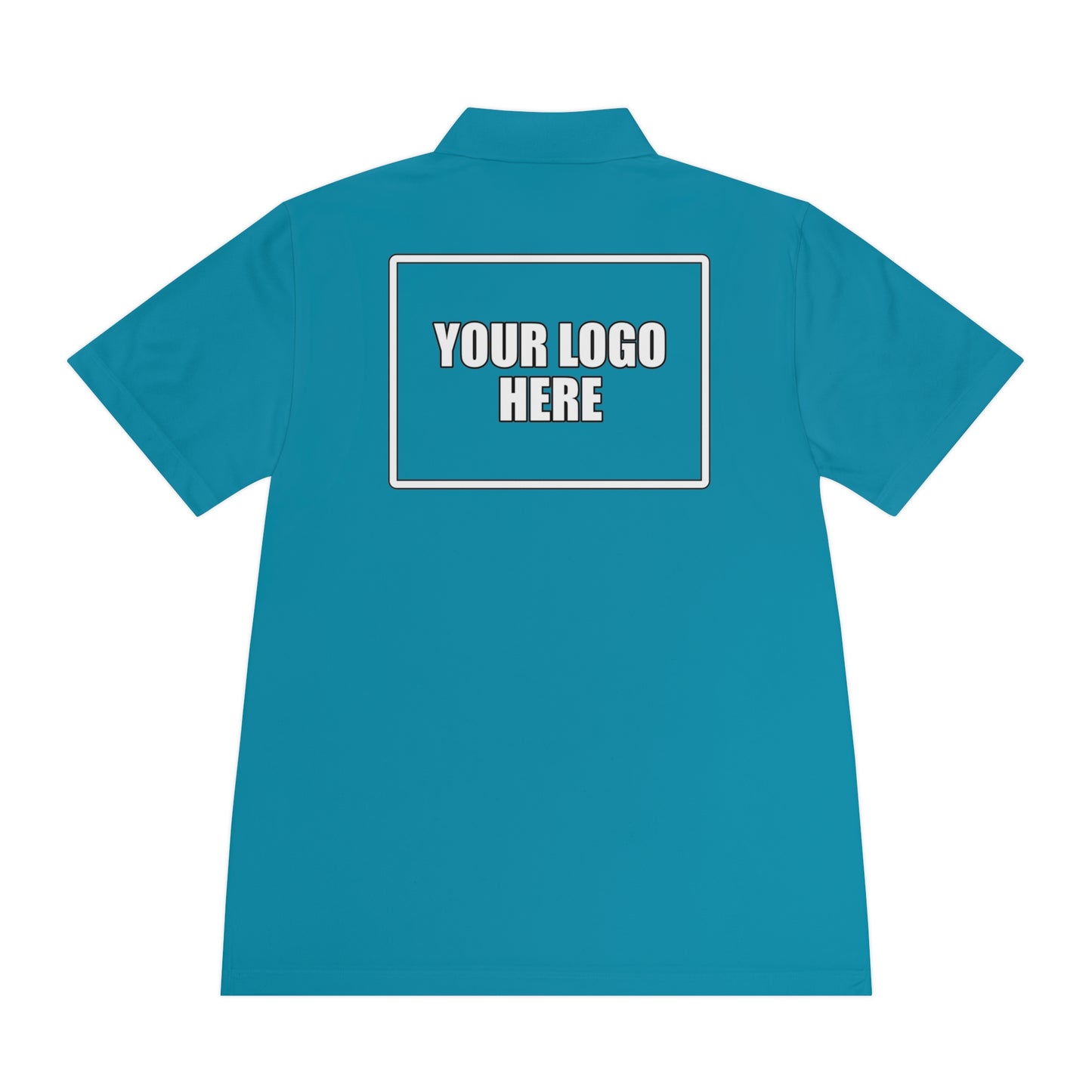 Customizable Sport Polo Work Shirt - Front & Back Logo Work Polo