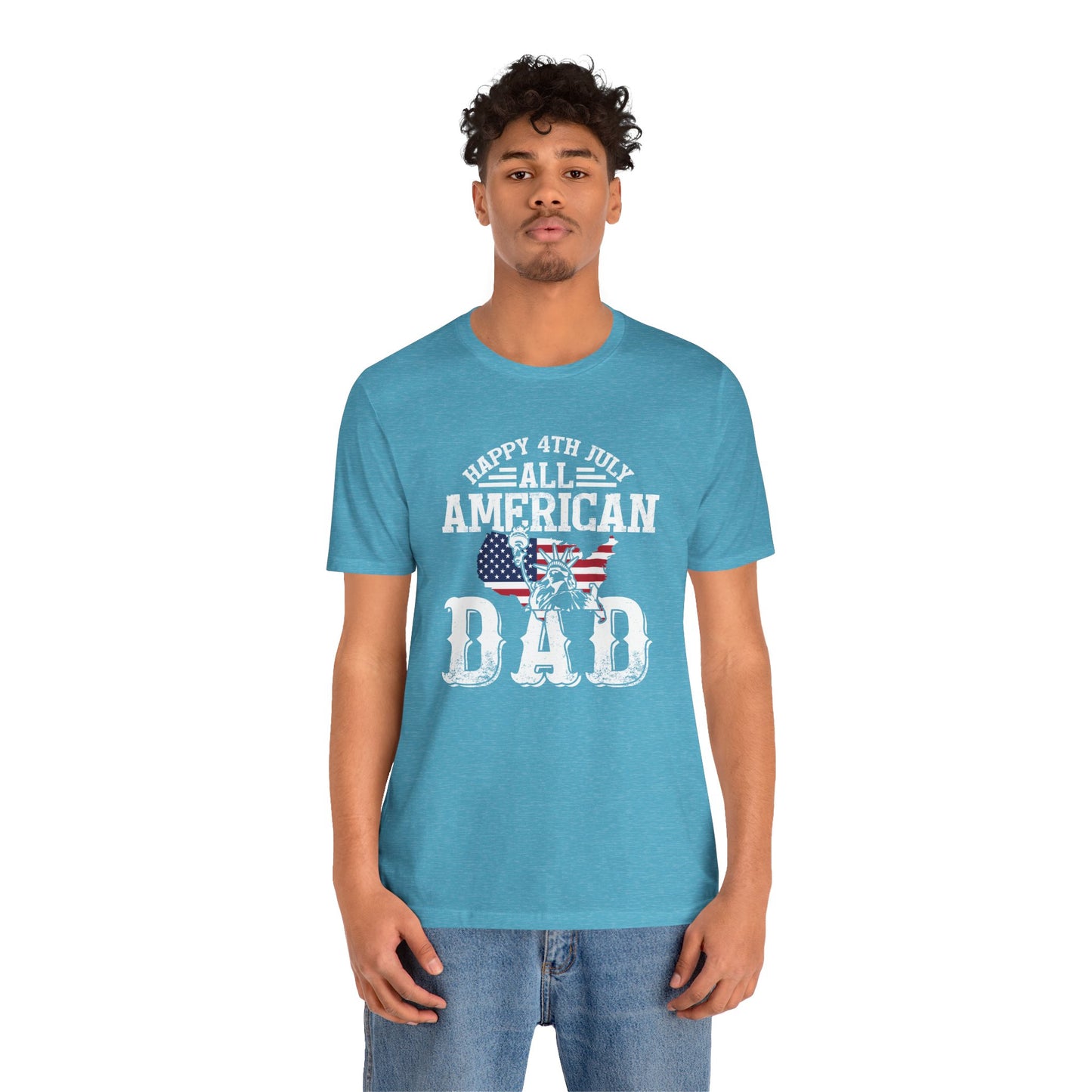All American Dad 4th of July Tee