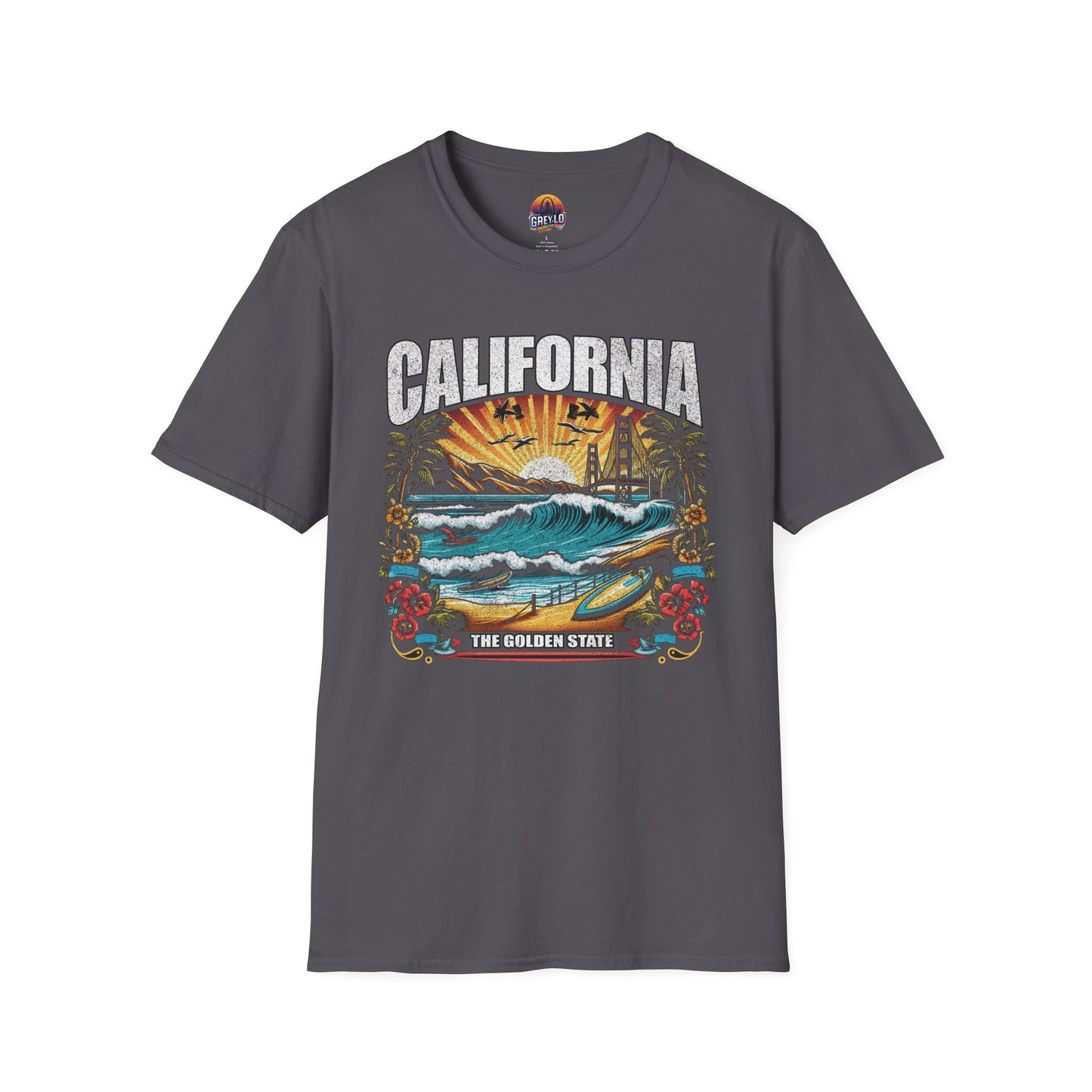 California The Golden State Graphic Tee