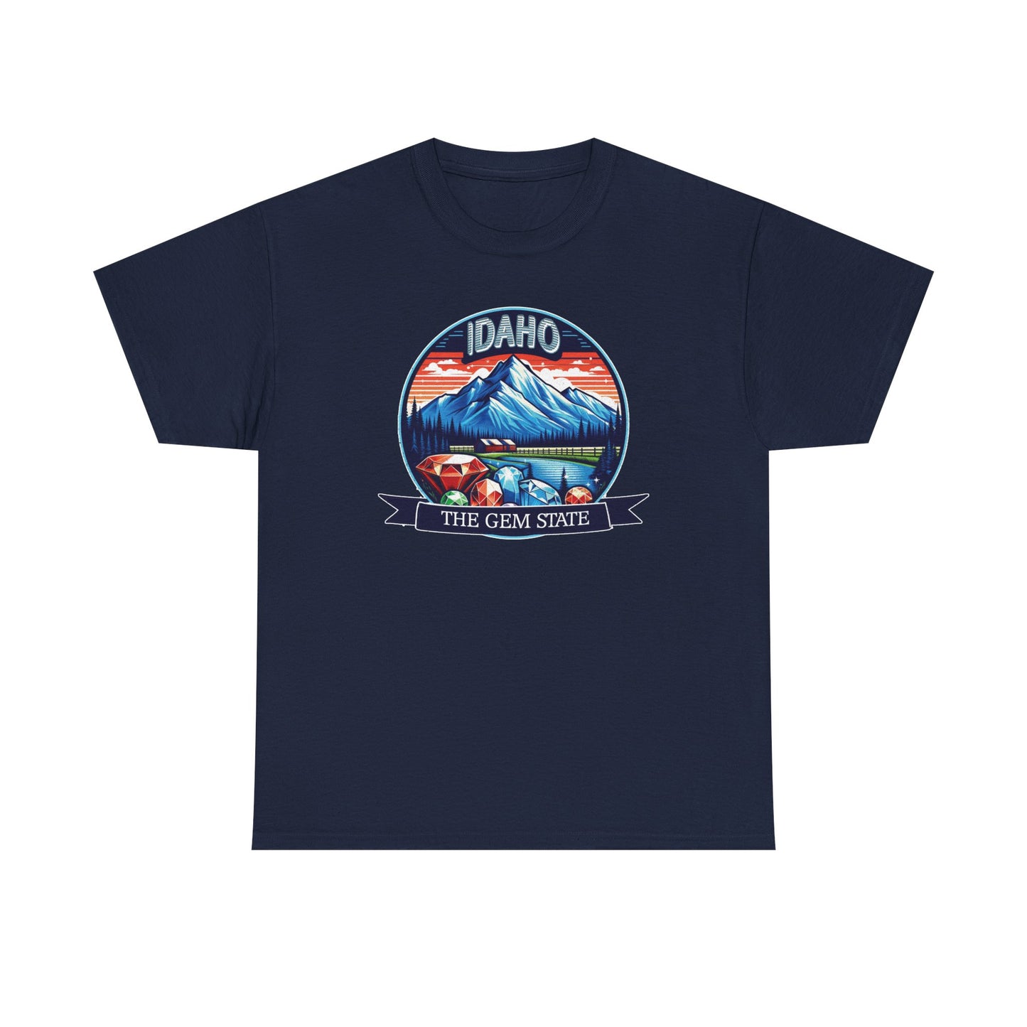 Idaho The Gem State Graphic Tee