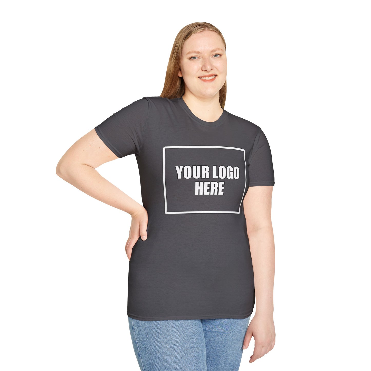Full Front Logo Work T-Shirt