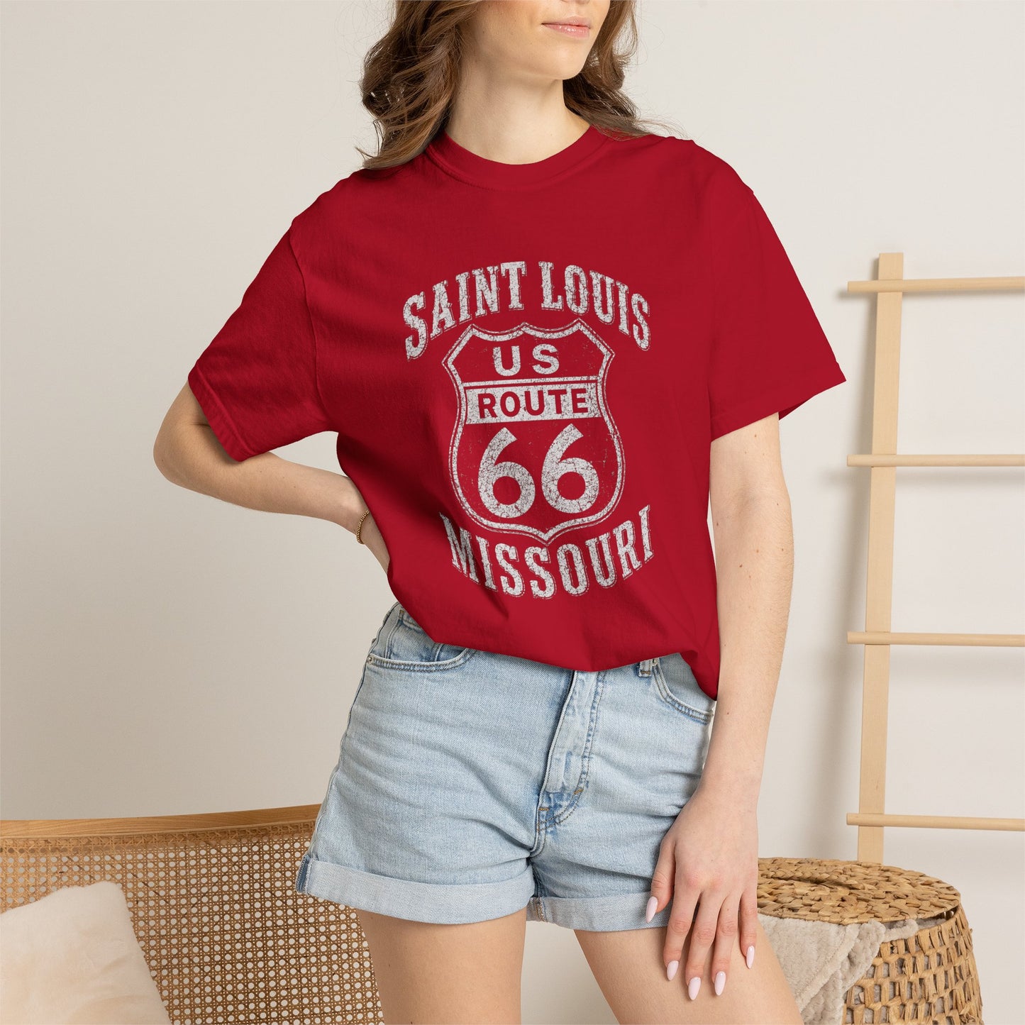 Saint Louis Route 66 Missouri T-Shirt — Vintage Road Trip Tee