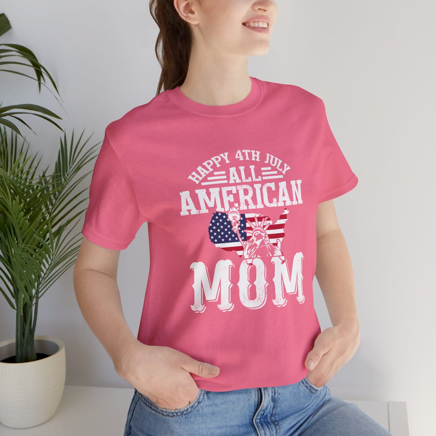 All American Mom 4th of July Tee