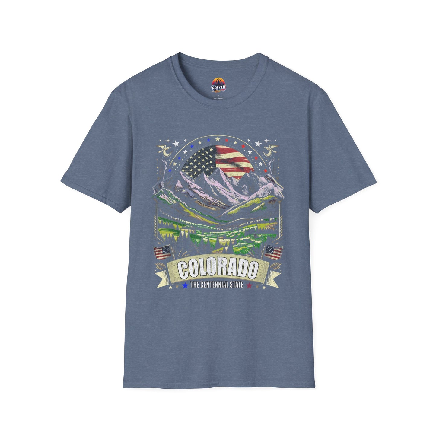 Colorado The Centennial State Graphic Tee