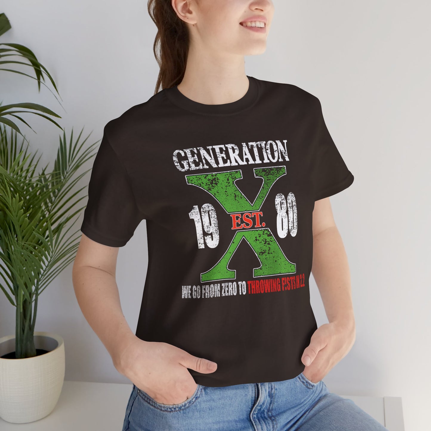 Generation X 1980 Unisex Tee
