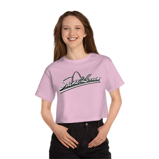 Saint Louis Graphic Women's Heritage Cropped T-Shirt