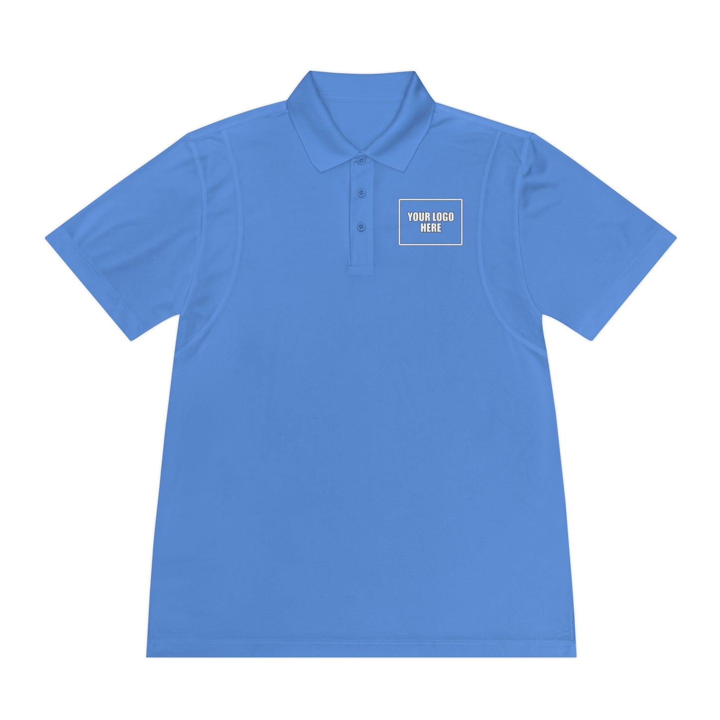 Customizable Sport Polo Work Shirt with Front Pocket Logo